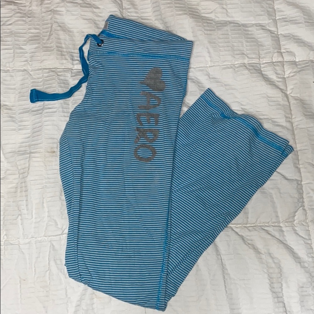 Striped Aeropostale Sleep Pants